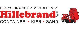Hillebrand Container-Dienst · Kies · Sand